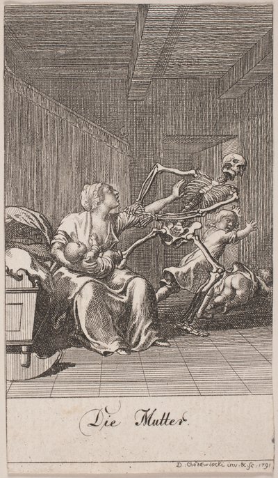 "Die Mutter" de Daniel Nikolaus Chodowiecki