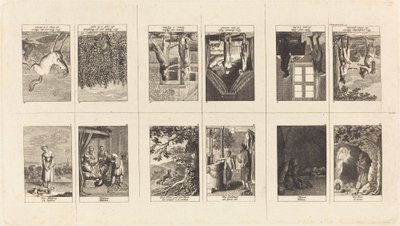 Ilustraciones para Fábulas y Cuentos de Gellert, Gleim, Hagedorn, Lichtwer y Pfeffel de Daniel Nikolaus Chodowiecki
