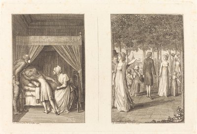 Ilustraciones de La Fontaine de Daniel Nikolaus Chodowiecki