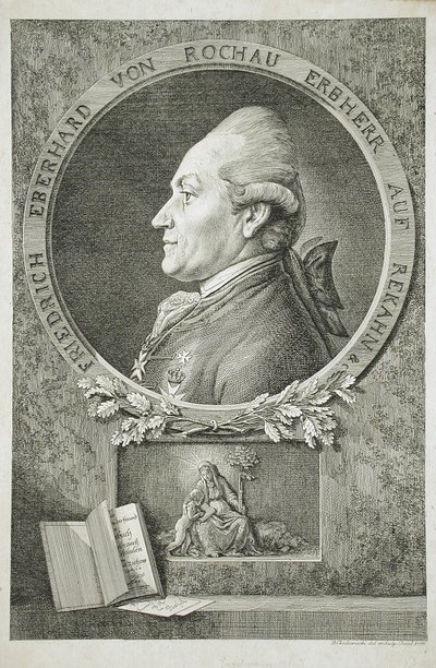 Retrato de Friedrich Eberhard von Rochau de Daniel Nikolaus Chodowiecki