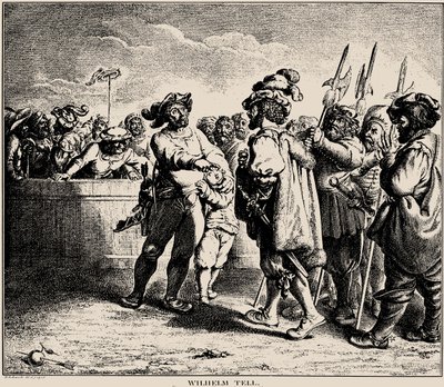 Guillermo Tell, 1781 de Daniel Nikolaus Chodowiecki