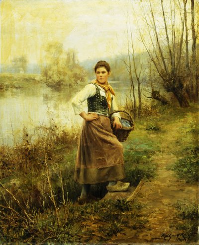 Chica del campo de Daniel Ridgway Knight