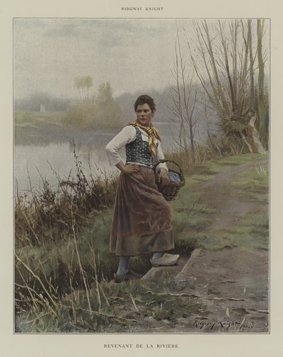Volviendo del Río de Daniel Ridgway Knight