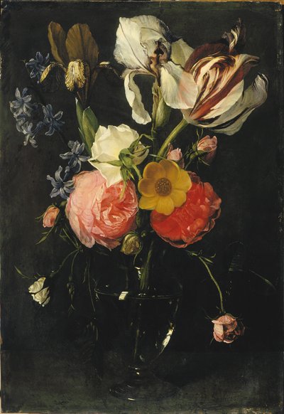 Flores en un jarrón de Daniel Seghers