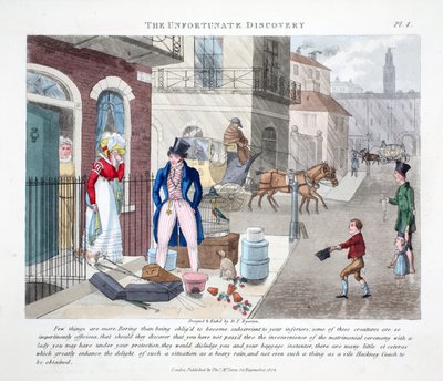 El desafortunado descubrimiento, ilustración de 