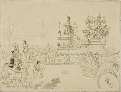 Escena de las Fiestas de Rennes de Daniel Urrabieta Vierge