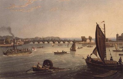 Puente de Vauxhall de Daniel and Robert Havell