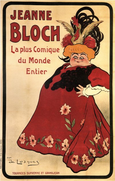 Jeanne Bloch, 1908 de Daniel de Losques