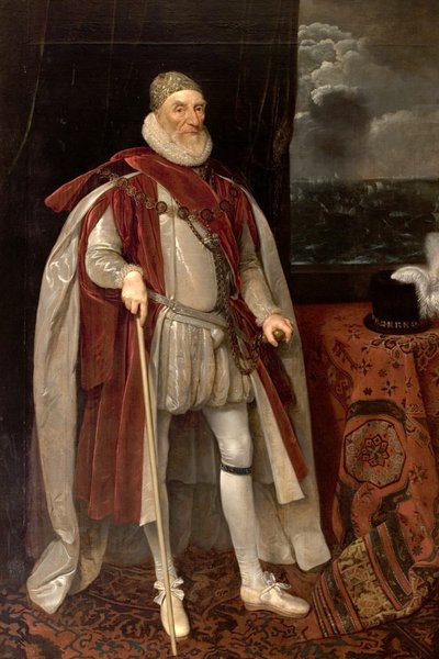 Lord Howard de Effingham de Daniel Mytens