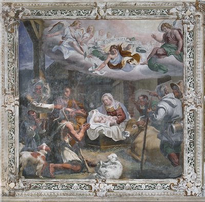 Adoración de los pastores de Daniele Crespi