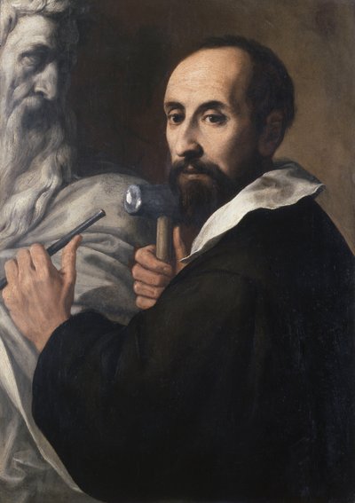 Retrato de un escultor, c.1625 de Daniele Crespi