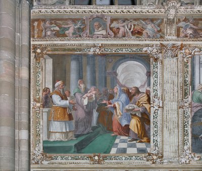 Presentación en el Templo de Daniele Crespi