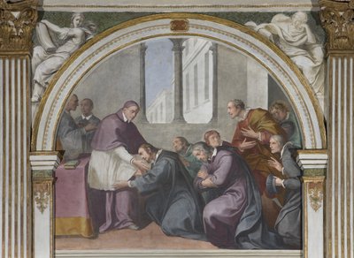 San Hugo y San Bruno y sus compañeros, 1629 de Daniele Crespi