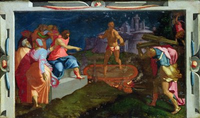Martirio de San Juan Evangelista de Daniele da Volterra