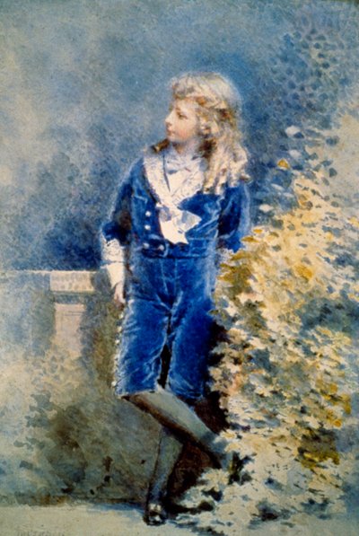 Retrato de Richard Arthur Surtees Paget, por Daniele Ranzoni de Danielle Ranzoni