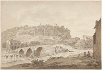 Vista de Civita Castellana de Daniël Dupré