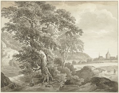 Paisaje según Ruisdael de Daniël Dupré