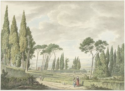 Vista de las terrazas de la Villa d
