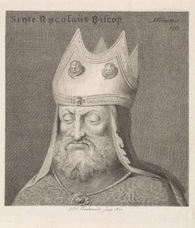 Retrato de un obispo
San Rycolaus Biscop (título en el objeto) de Daniël Veelwaard (I)