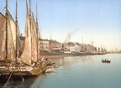 Vista de Havnegade, Copenhague de Danish Photographer