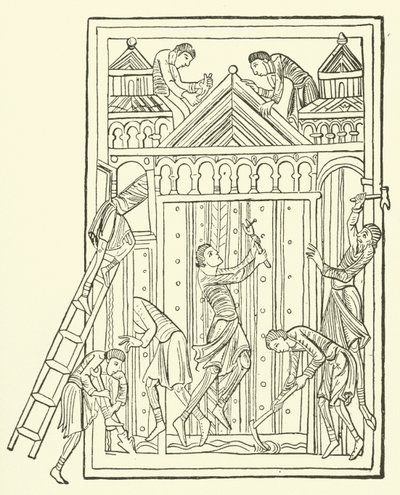 Construcción de una iglesia de Danish School