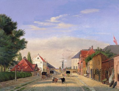 Escena callejera de Danish School