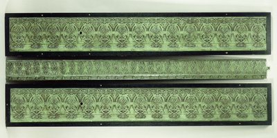 Tres paneles de friso, 1895-1896 de Dankmar Adler