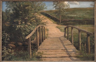 Puente sobre un arroyo en Assens, Funen de Dankvart Dreyer