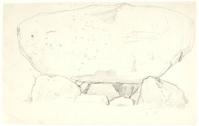 Un dolmen en Brandsø de Dankvart Dreyer