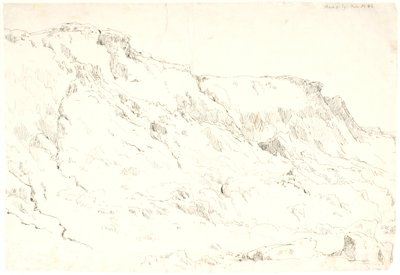Parte de la costa en Bovbjerg de Dankvart Dreyer