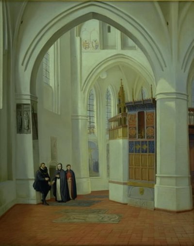 El coro de la iglesia de Assens de Dankvart Dreyer