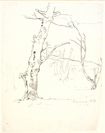 Troncos de árboles de Dankvart Dreyer