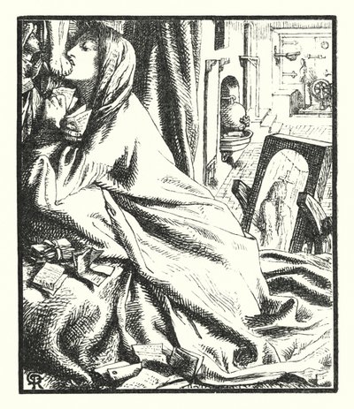 Mariana en el Sur de Dante Gabriel (after) Rossetti
