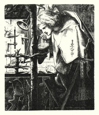 Sir Galahad de Dante Gabriel (after) Rossetti