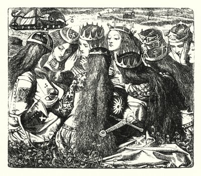 El Palacio del Arte de Dante Gabriel (after) Rossetti