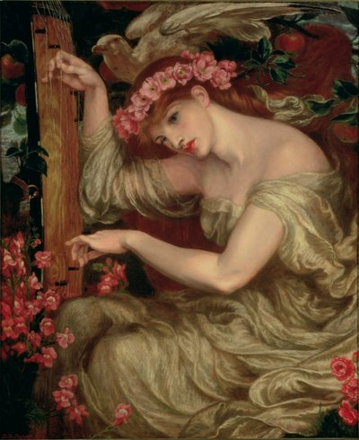 Un hechizo marino, 1875-77 de Dante Gabriel Charles Rossetti
