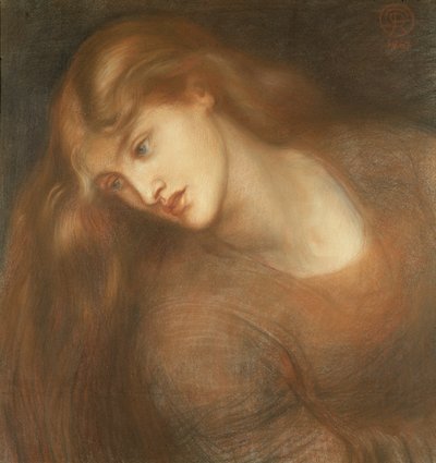 Aspecta Medusa, 1867 de Dante Gabriel Charles Rossetti