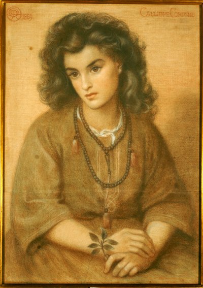Calliope Coronio de Dante Gabriel Charles Rossetti