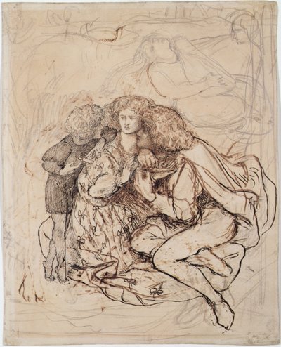 Cuna de gato de Dante Gabriel Charles Rossetti