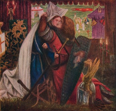 Capilla antes de las listas, 1857-64 de Dante Gabriel Charles Rossetti