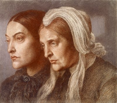 Christina Georgina Rossetti y Frances Mary Lavinia Rossetti de Dante Gabriel Charles Rossetti