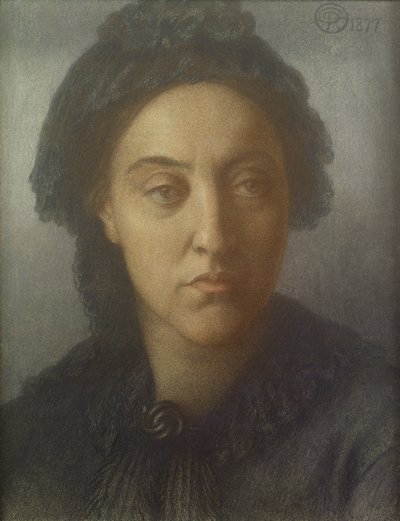 Christina Rossetti, 1877 de Dante Gabriel Charles Rossetti