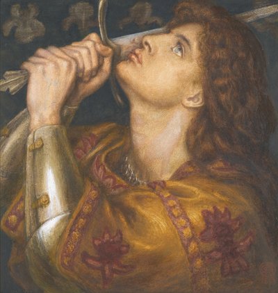 Juana de Arco, 1864 de Dante Gabriel Charles Rossetti