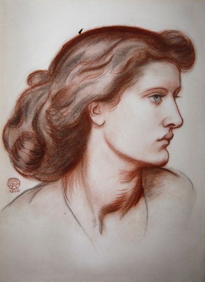 Retrato de Alexa Wilding de Dante Gabriel Charles Rossetti