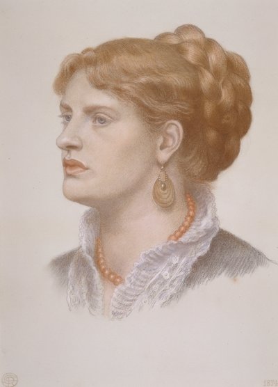Retrato de Fanny Cornforth de Dante Gabriel Charles Rossetti