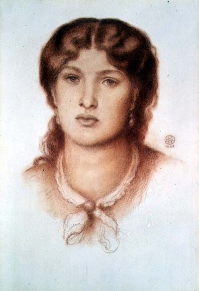Retrato de Fanny Cornforth, 1868 de Dante Gabriel Charles Rossetti
