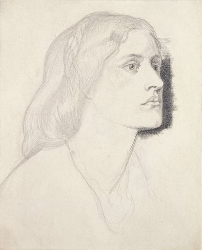 Retrato de la señorita Ruth Herbert, probablemente 1858 de Dante Gabriel Charles Rossetti