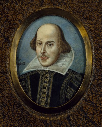Retrato de William Shakespeare (1564-1616) de Dante Gabriel Charles Rossetti