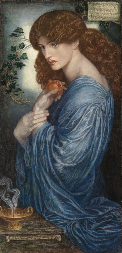 Proserpina de Dante Gabriel Charles Rossetti