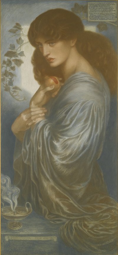 Proserpina de Dante Gabriel Charles Rossetti